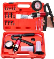 🧰 beduan 23pcs hand held vacuum pump tester brake bleeder kit, including 2 bottles, high pressure bleeder for automotive applications logo