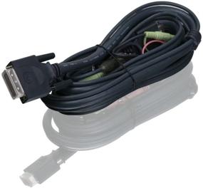 img 1 attached to IOGEAR Single Link DVI-D USB KVM Cable - 6 Feet - G2L7D02U: High-quality Connectivity for Efficient Computer Switching