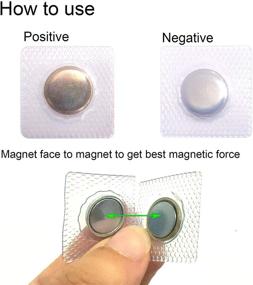 img 1 attached to Magnetic Clothing Invisible Closures Buttons