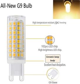 img 2 attached to 💡 AC120V Bi Pin Dimmable Halogen Equivalent Bulb