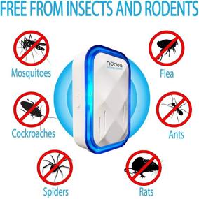 img 3 attached to 🐜 Nodea Ultrasonic Pest Repeller - Powerful Plug-in Indoor Insect Control - Effective Anti-Bed Bugs, Mice, Ants, Roaches - Rodent & Pest Defender with Night Light - Covers 2000 Sq(ft)