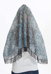 img 1 attached to Headcovering Veils Church Mantilla Catholic Women's Accessories