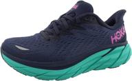 👟 hoka one one women's clifton 8 shoes logo