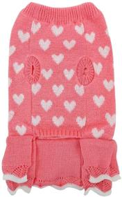 img 3 attached to CheeseandU Beautiful Princess Knitwear Valentines