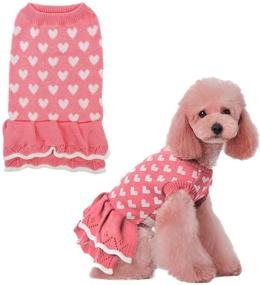 img 4 attached to CheeseandU Beautiful Princess Knitwear Valentines