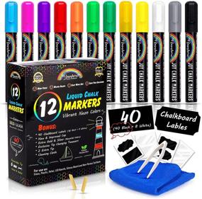 img 4 attached to Rainbow Joy Markers Erasable Including