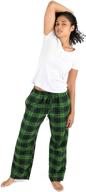 👖 leveret womens pajama pants: comfy cotton flannel sleep bottoms in various colors (x-small-xx-large sizes) logo