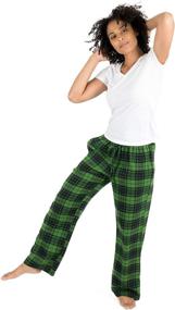 img 2 attached to 👖 Leveret Womens Pajama Pants: Comfy Cotton Flannel Sleep Bottoms in Various Colors (X-Small-XX-Large Sizes)