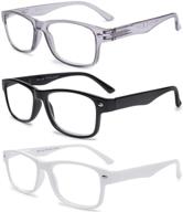 reading blocking computer eyeglasses eyestrain vision care logo