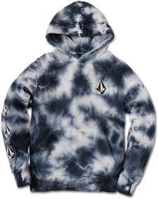 img 2 attached to 👕 Толстовка с капюшоном Volcom Iconic для мальчиков - модные худи и толстовки