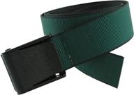 👔 black men's accessories for belts - titan belt by thomas bates logo