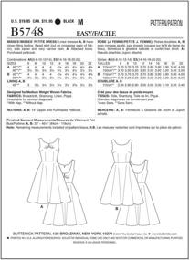 img 1 attached to BUTTERICK ПАТТЕРНЫ B5748: Стильное платье для дам и девушек петит, Размер E5 (14-22)