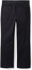 img 1 attached to 👖 Optimized Search: Boys' Chino Khaki Pants by Amazon Essentials, Straight-Fit & Flat-Front Uniform