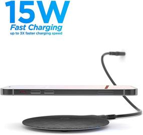 img 1 attached to Encased Fast Charge Wireless Charger for LG G7 ThinQ, LG G8 ThinQ - Efficient Qi Pad with Rapid Quick Charge & Case Friendly Design