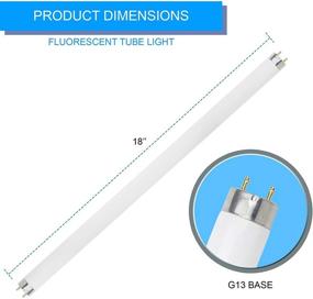 img 3 attached to 💡 Efficient and High-Quality Lighting: F15T8 CW 15 Watt Fluorescent Straight