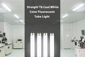 img 2 attached to 💡 Efficient and High-Quality Lighting: F15T8 CW 15 Watt Fluorescent Straight