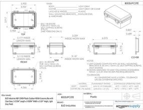 img 1 attached to BUD Industries NBF 32404 Plastic Outdoor