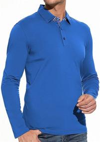 img 3 attached to 👕 Men's Classic Regular Sleeve Henley Shirts - Clothing, Shirts