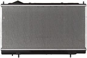 img 1 attached to Spectra Premium CU2023 Radiator Assembly for Eagle/Mitsubishi - Complete Solution