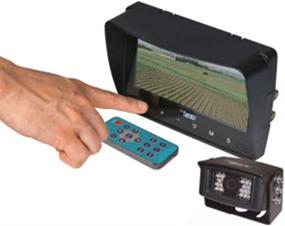 img 1 attached to 🎥 CabCAM Video System: Touch Button (Includes 7" Monitor and 1 Camera) - Improved SEO-friendly Product Name