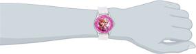 img 2 attached to 👸 Disney Frozen Anna and Elsa Watch: Fun, Stylish Timepiece for Kids with White Rubber Band