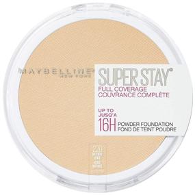 img 4 attached to 💁 Maybelline Super Stay Full Coverage Powder Foundation Makeup, 220 Natural Beige (0.21 Oz) - New York