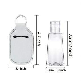 img 3 attached to SUBANG Keychain Holders Containers Reusable Travel Accessories