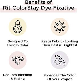 img 2 attached to 🎨 Rit Colorstay Dye Fixative, Enhanced Color Retention for Longer Lasting Colors
