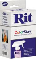 🎨 rit colorstay dye fixative, enhanced color retention for longer lasting colors logo