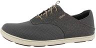 lightweight and breathable olukai men's slip-on shoes with stretch construction for loafers logo