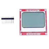 daoki 84x84 nokia 5110 lcd module with blue backlight - ideal for arduino uno mega prototype - improved seo logo