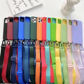img 1 attached to TY-Box Portable Necklace Silicone Phone Cover Compatible With IPhone 12 Model Cell Phones & Accessories