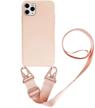 ty-box portable necklace silicone phone cover compatible with iphone 12 model cell phones & accessories logo