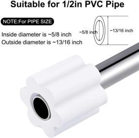 img 3 attached to 🔁 Cup Turner Foam Inserts: Perfect Fit for 12 oz, 17 oz, and 25 oz Cola Shaped Bottles - High Density Foam for 1/2 Inch Pipe and Cup Spinner Machine (9-pack)