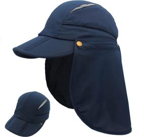 img 4 attached to 🧢 Shield your Little Explorer with Removable Toddlers' Protection Bucket Hat- Boys' Accessories
