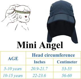 img 3 attached to 🧢 Shield your Little Explorer with Removable Toddlers' Protection Bucket Hat- Boys' Accessories