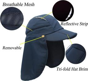 img 2 attached to 🧢 Shield your Little Explorer with Removable Toddlers' Protection Bucket Hat- Boys' Accessories