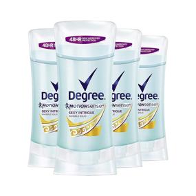 img 4 attached to 🔥 Degree Antiperspirant Deodorant 48 Hour Advanced Protection Sexy Intrigue Deodorant for Women 2.6 oz, 4 Count: Long-lasting Confidence and Sensuality Guaranteed