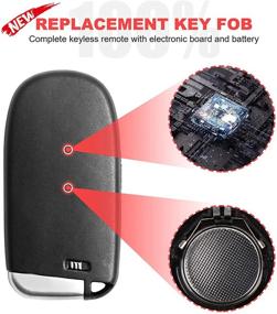 img 2 attached to VOFONO Key Fob Keyless Entry Remote for Dodge & Chrysler 2011-2018 Models, FCC ID: M3N-40821302