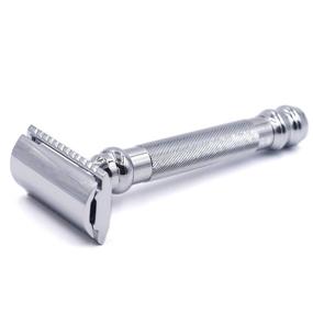 img 3 attached to Parker 98R Ultra Heavy Weight Long Handle Double Edge Safety Razor & 5 Blades: Superior Quality for a Flawless Shave