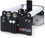🔄 ortur laser rotary roller: a game-changing y-axis engraver module for effortless cylindrical object engravings logo