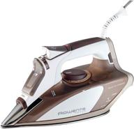 🔥 rowenta dw5080 micro steam iron - 1700-watt, stainless steel soleplate with auto-off, 400-hole design, taupe finish logo