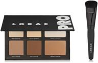 💄 палетка для контурирования lorac pro & кисть для контурирования: идеальный многофункциональный набор для легкого создания контура! логотип