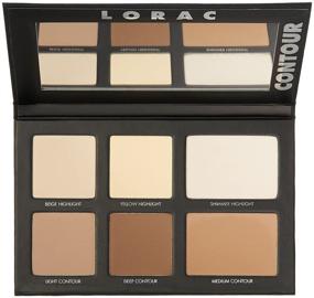 img 1 attached to 💄 Палетка для контурирования LORAC PRO & Кисть для контурирования: Идеальный многофункциональный набор для легкого создания контура!