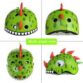 img 2 attached to Atphfety Toddler Kids Bike Helmet - Multi-Sport Helmet for Cycling, Skateboarding, Scooting, and Skating - 2 Sizes Available, Suitable from Toddler to Youth