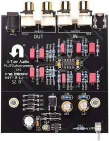 img 3 attached to Улучшите свой опыт прослушивания винила с фонокорректором U-Turn Audio Pluto 2 - черного алюминия.