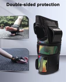 img 2 attached to KEESTP Adjustable Elbow Guards Protective Sports & Fitness