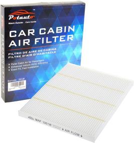 img 4 attached to POTAUTO MAP 1061W (CF11775) High Performance Car Cabin Air Filter Replacement – Perfect Fit for FORD EDGE FUSION SSV PLUG-IN HYBRID, LINCOLN CONTINENTAL MKX MKZ NAUTILUS