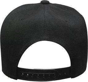 img 1 attached to 🧢 Wholesale LOT of 12 Pack Gelante Plain Blank Flat Brim Adjustable Snapback Baseball Caps