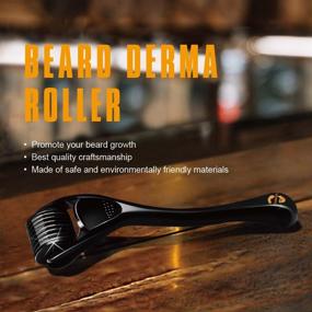 img 3 attached to Beard Derma Roller Growth Stimulate